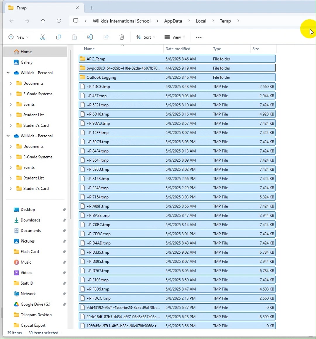 Clean juck files in windows :C #khmer #student #school #គ្រូអាយធី ...