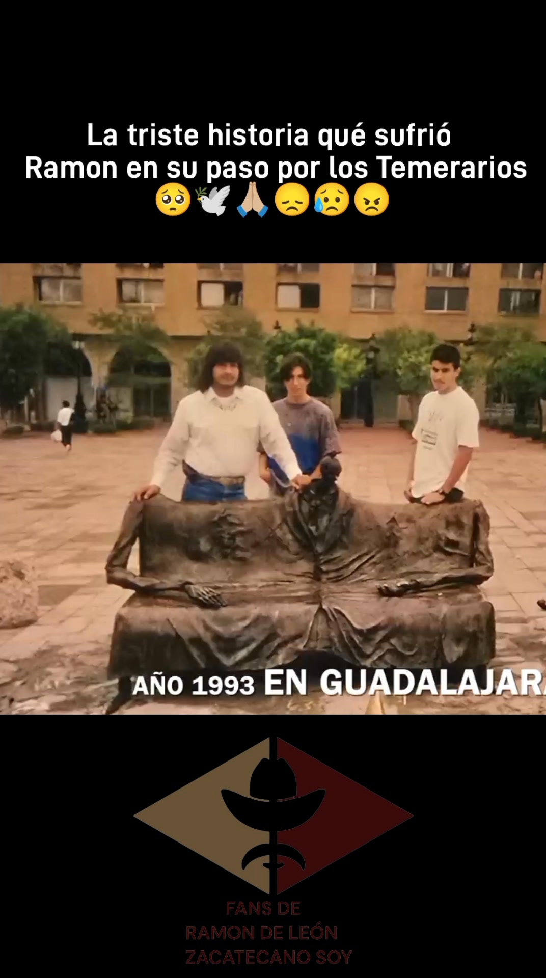 Este fue lo que sufrió Ramon de león en su paso por los Temerarios 😠🕊️🥺 ...