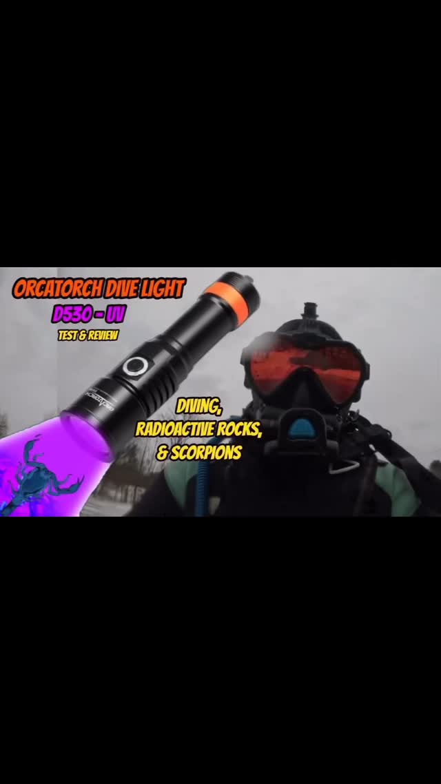 UV OrcaTorch D530 Dive Light Diving & Underwater Metal Detecting # ...