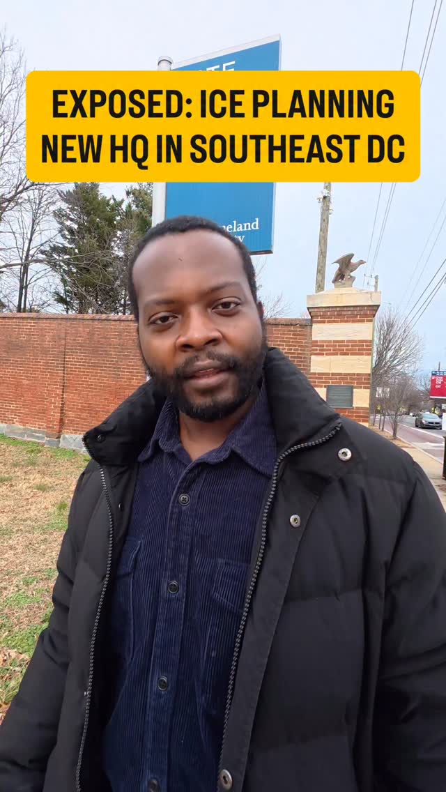 🚨‼️EXPOSED: ICE PUTTING NEW HQ IN SOUTHEAST DC This is the site in ...