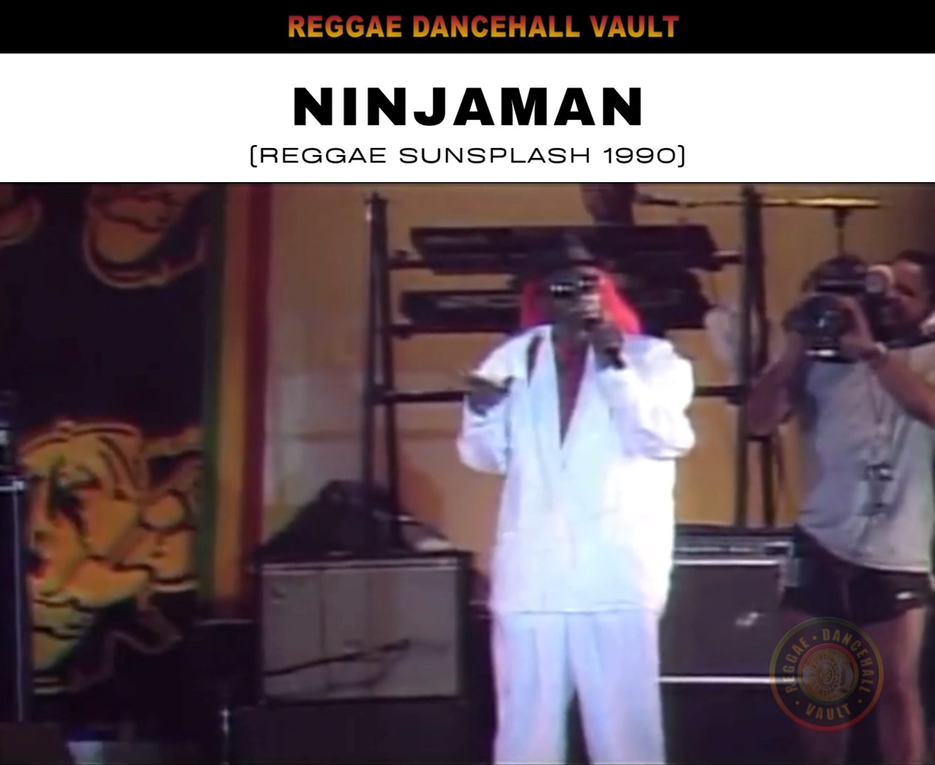 Ninjaman's entry at Reggae Sunsplash 1993 #reggae #dancehall