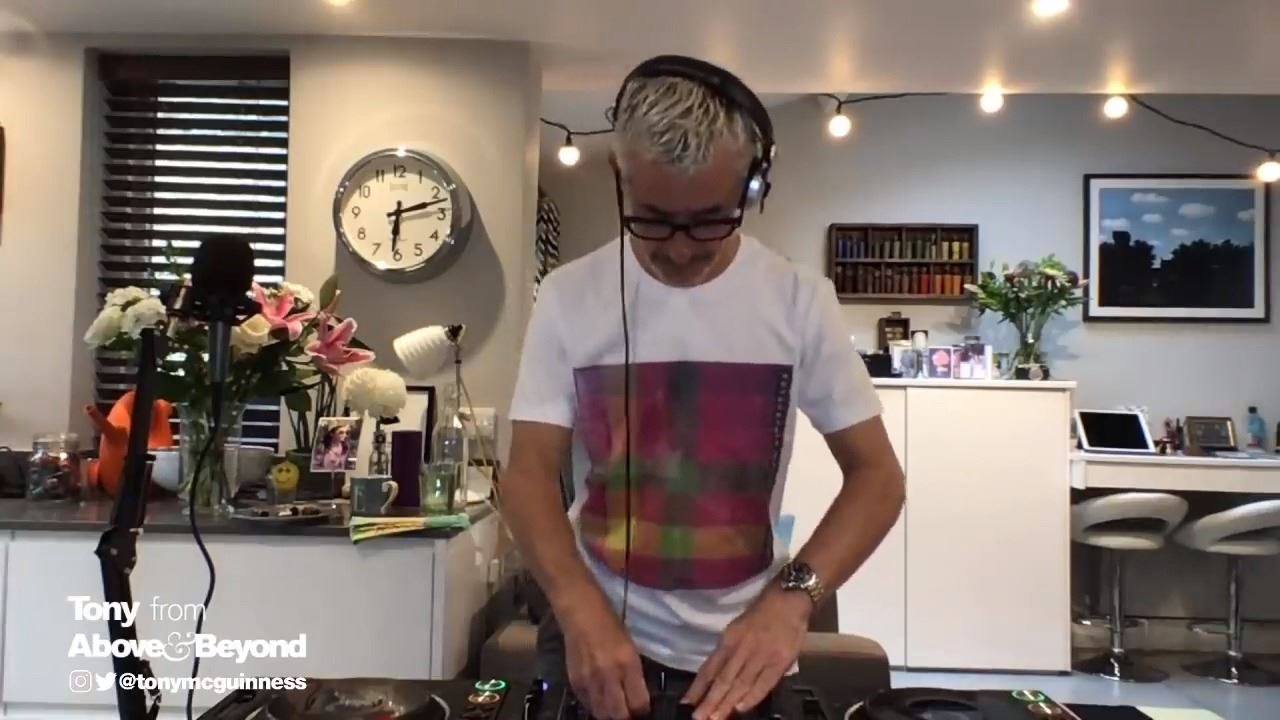 Tony from Above & Beyond recreated his Anjunabeach set from Goa 