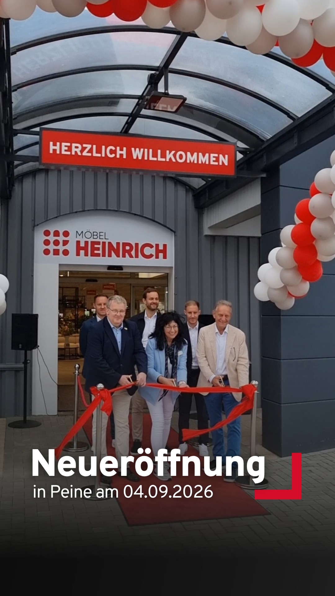 Willkommen in der neuen Möbel Heinrich Filiale in Peine! 🎉, Heute wurden die Türen geöffnet und was einst eine clevva Filiale war, erstrahlt jetzt als neue Möbel Heinrich Filiale in einem modernen