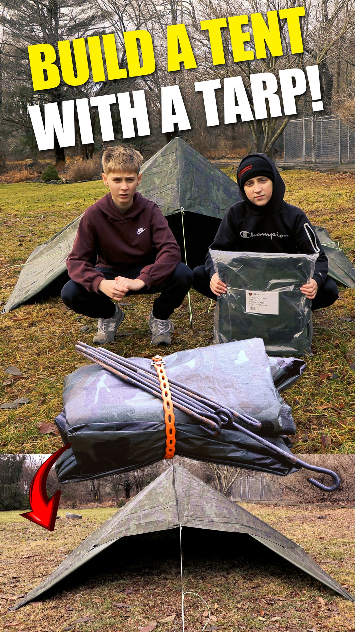 camp and tent Coody Familia AirTent 17.2 Beige – Inflatable (2-10 Person) 2010-2018 Sonnensegel Sonnenschutz inkl Befestigungsseile HÄNG Hängematte + Aufhängung (2) (Farbe):Bordeaux-Gold Room Base Camp Tent