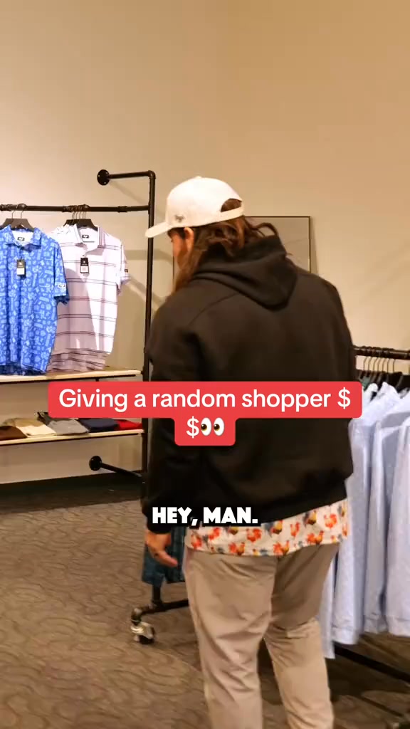 Random shopper can keep EVERYTHING he buys unless he goes over the ...