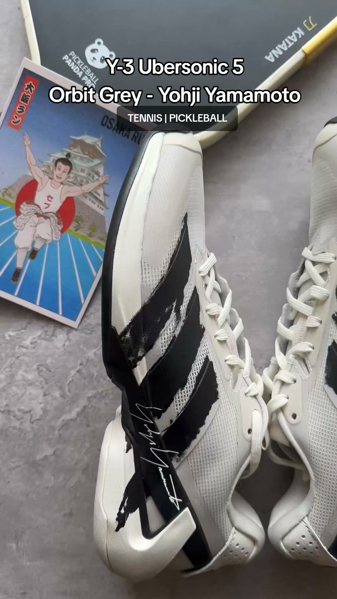 Adidas and Yohji Yamamoto collaboration on this Y3 Ubersonic 5