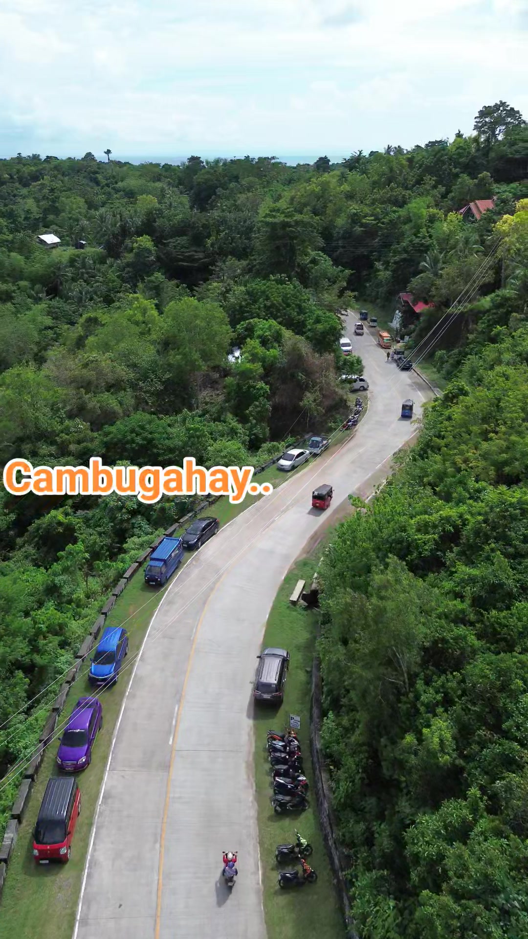 Daghan turista sa Cambugahay Falls.. #abovetheislands # ...