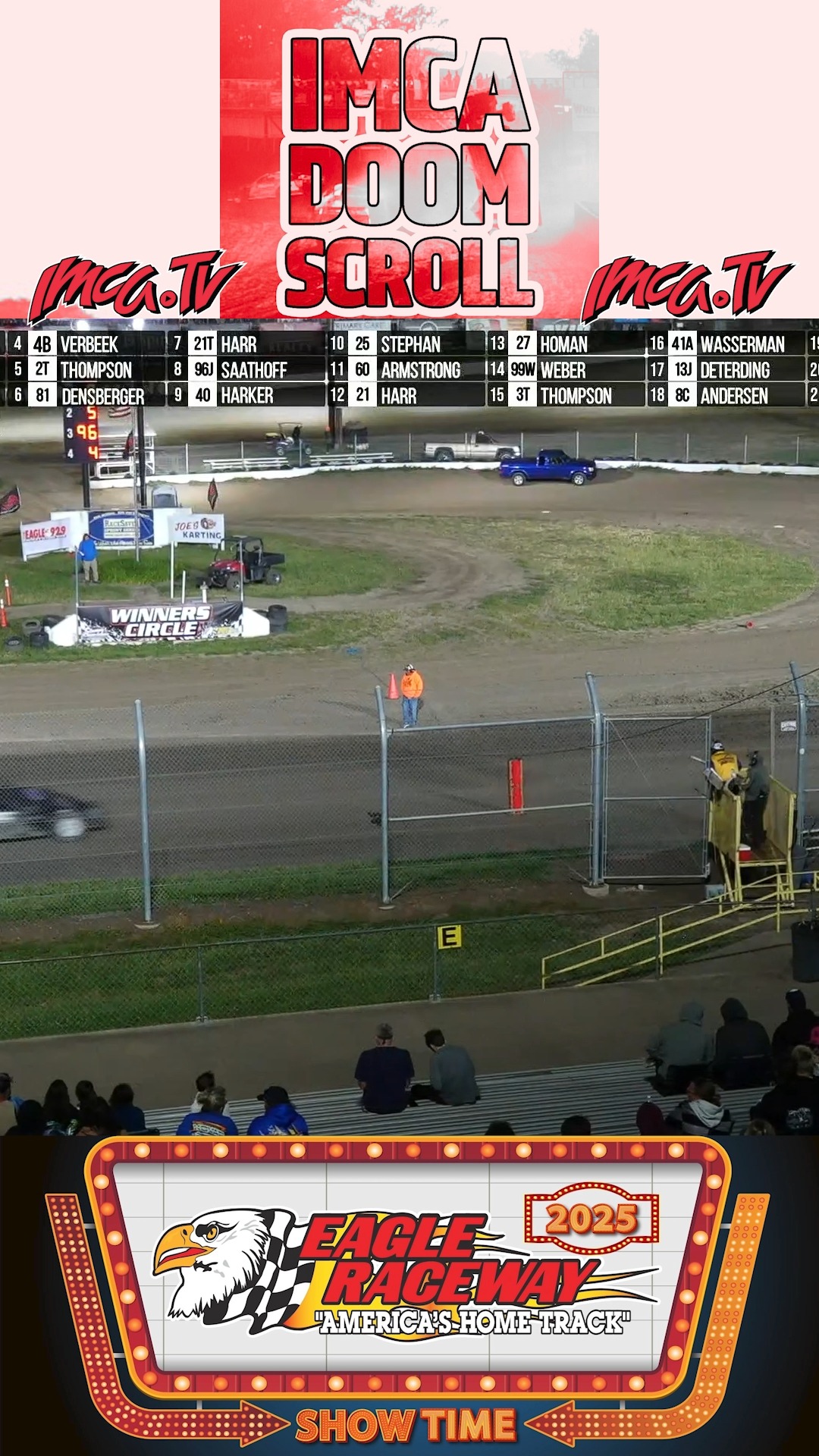 Eagle choose cone has fallen IMCA Racing IMCA.tv SPEED SPORT Eagle ...