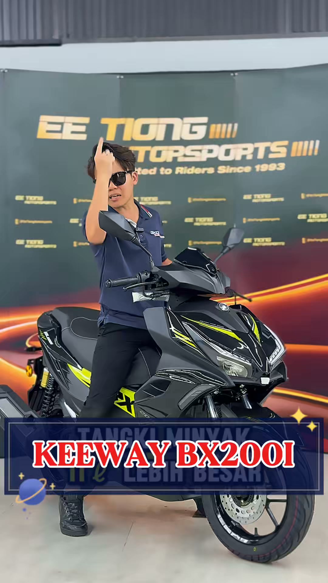 🔥 The All-New Keeway BX200i is HERE! Ready Stock Available