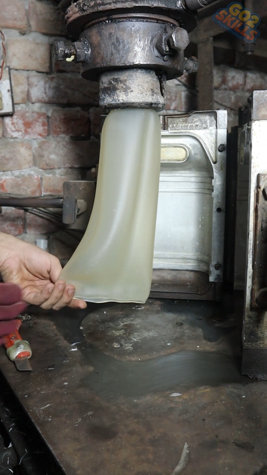 See how durable gallons are made inside the factory — from melting ...