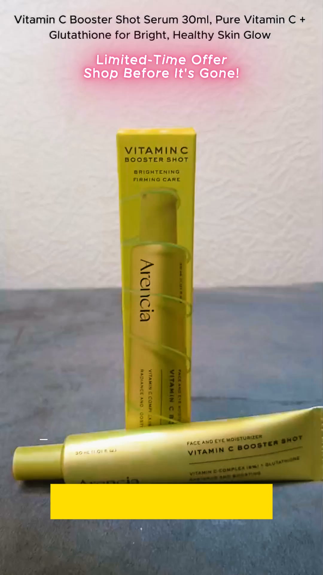 bright glutathione vitamin c Booster Shot Serum 30ml – Pure Glow Power, Experience an instant brightening boost with this potent Vitamin C and serum that delivers radiant, healthy skin in just weeks. Perfect Best Peptide Companies 2026: Pack Size:2 Bottles 2 OZ