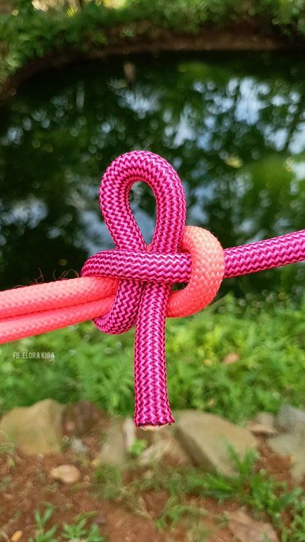 Two ropes tied together into a knot #KnotTutorial #a #rope #RopeSkills ...