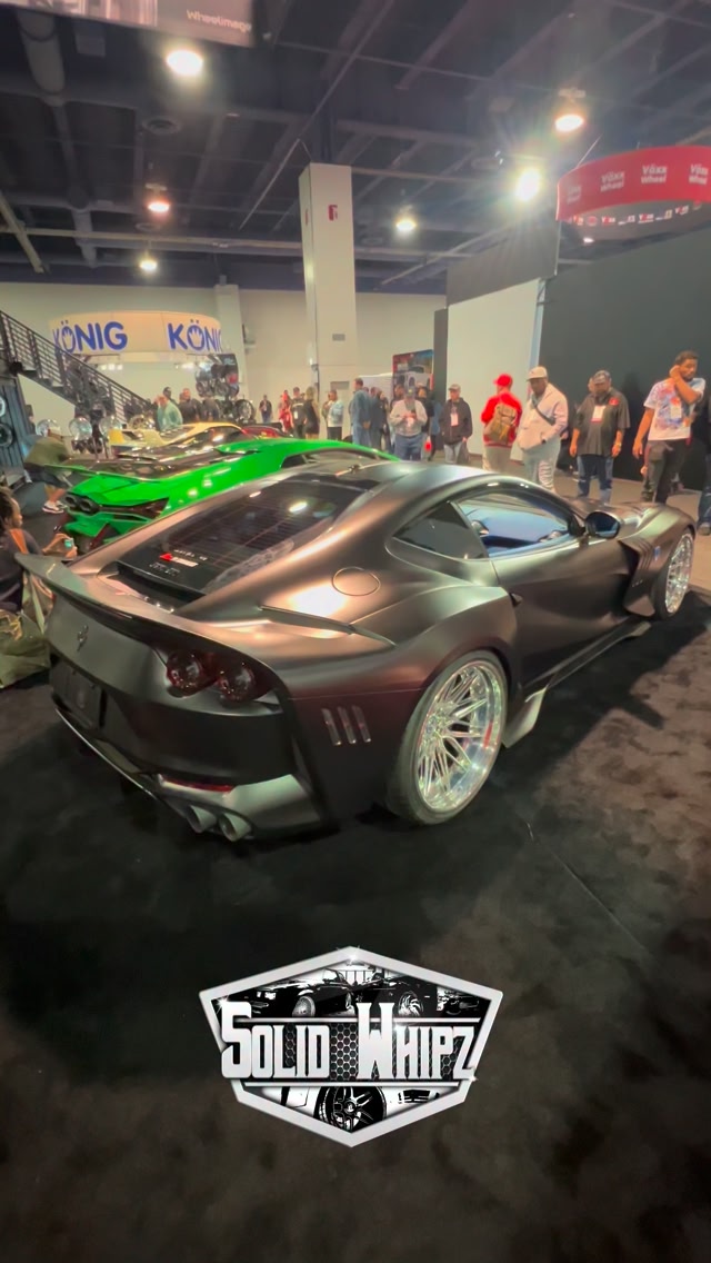creativebespoke built Widebody Ferrari 812 Superfast featuring a