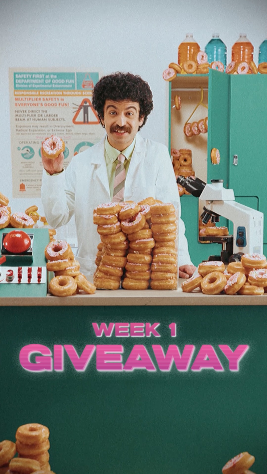 🍩 𝐖𝐄𝐄𝐊 𝟏 𝐆𝐈𝐕𝐄𝐀𝐖𝐀𝐘 🍩 The Good Fun Lab has begun! We’ve got a sweet ...