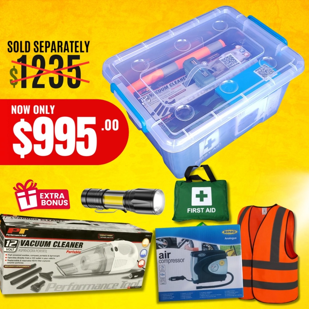 Car Vacuum Cleaner And Tyre Inflator: Convenient All-in-One Solution