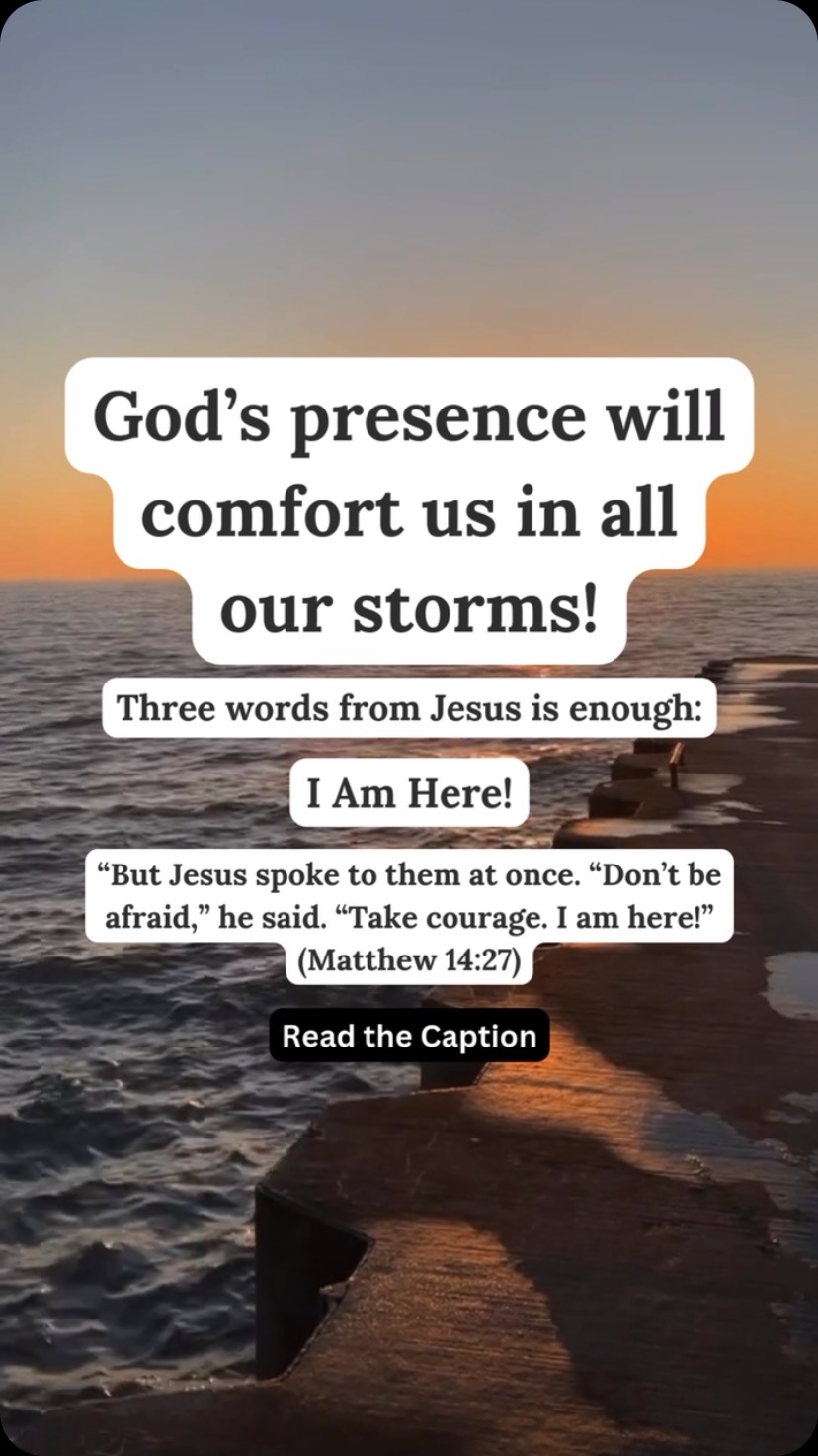 The storms of life may toss our sails, but true peace comes from ...