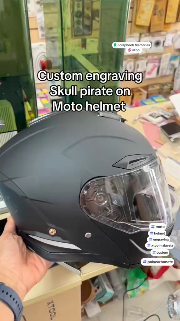 engraved motorcycle helmets Hand Painted Helmet | Black Grim Reaper This pattern can be scaled up or down and produced in different colors EDENBAUM, LS2 Cabrio - UNEXPECTED