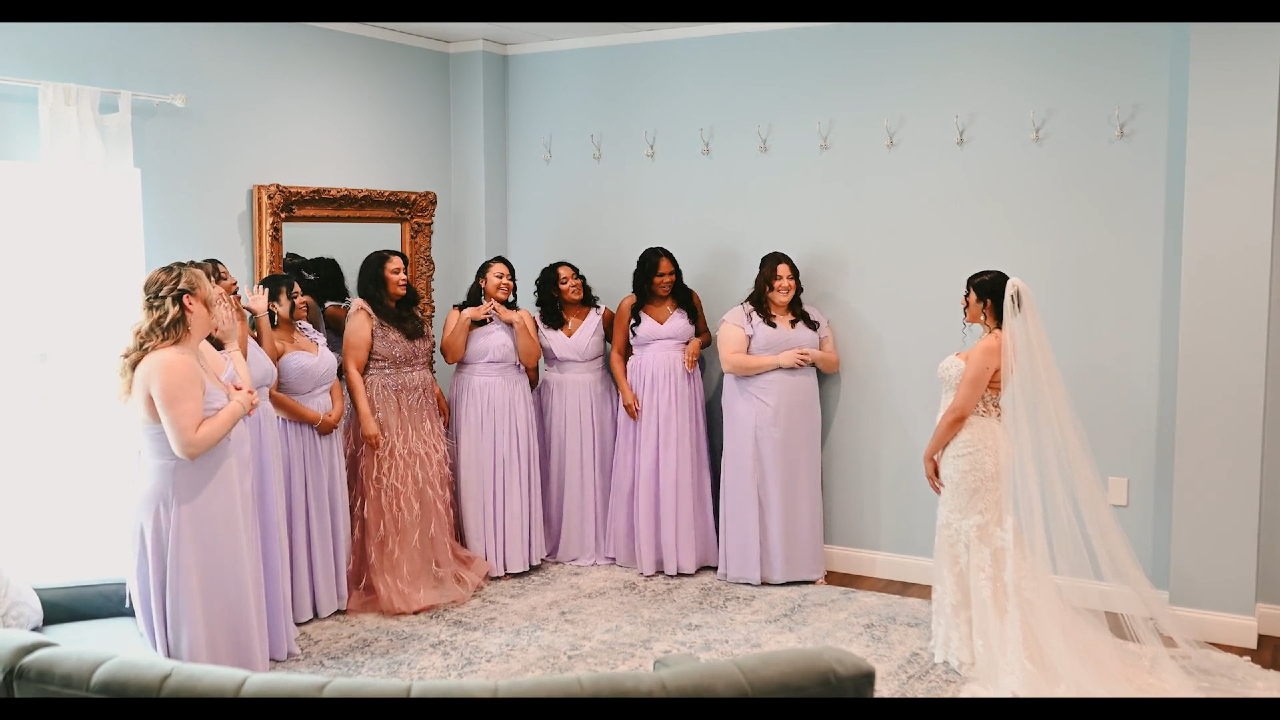 Lavender gowns, sage suits, and a groomsmen entrance that absolutely stole the show. See for the full celebration in action at @thevalleyvenues 🤍, #WeddingHighlight #WeddingFilm #Wedding