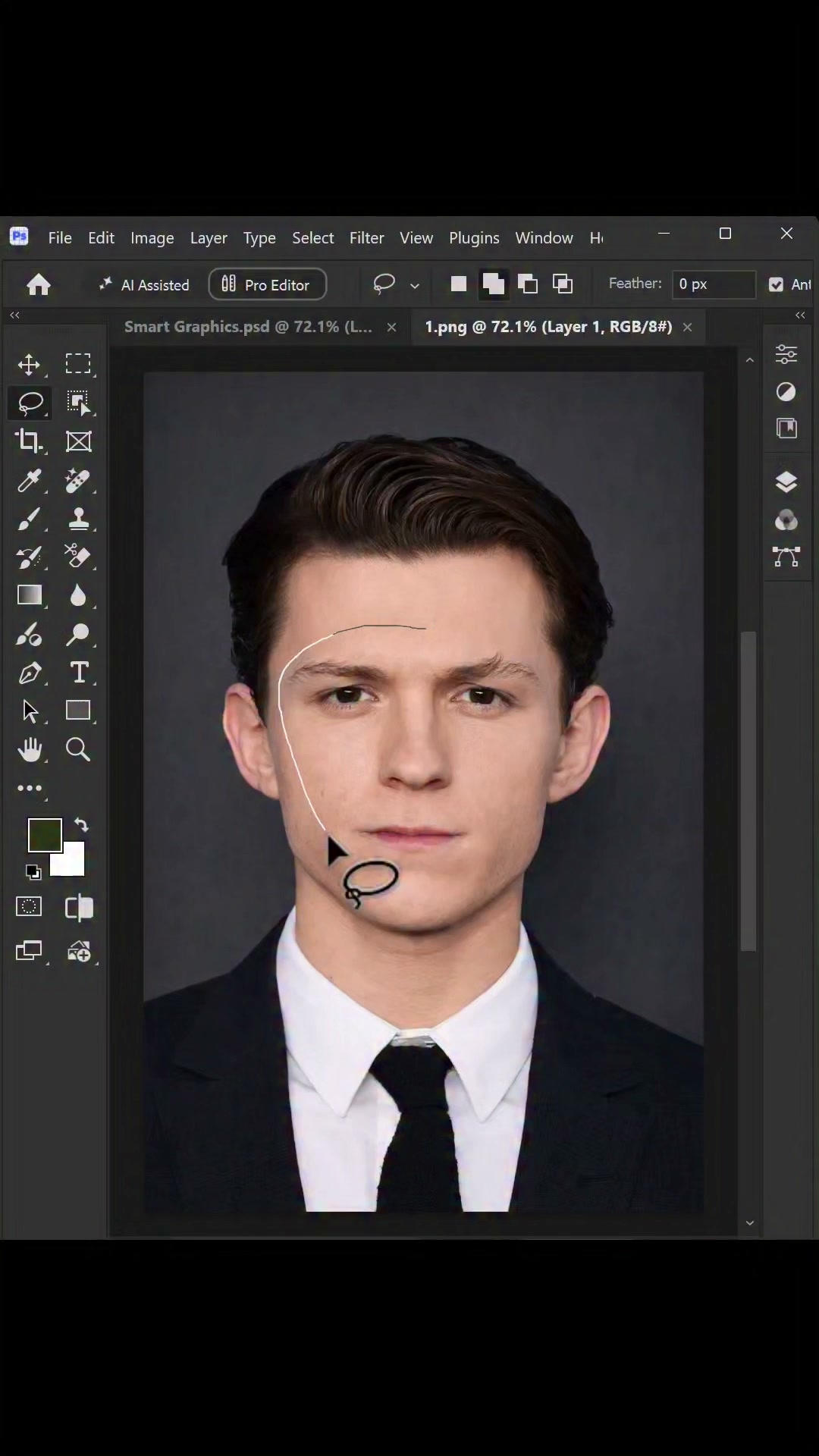 Face swap in Photoshop Old way #education #tutorial #smartgraphic