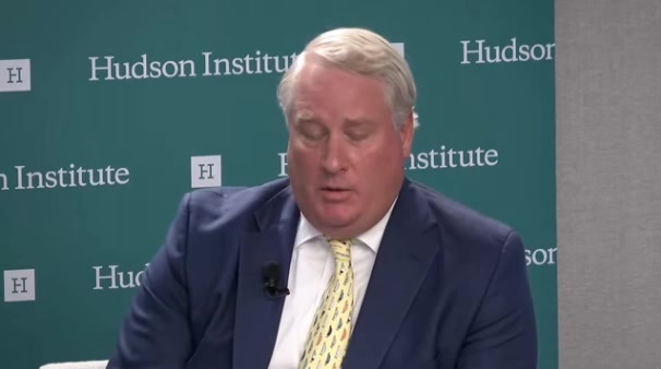 At the Hudson Institute panel on “How Congress Can Rebuild U.S ...