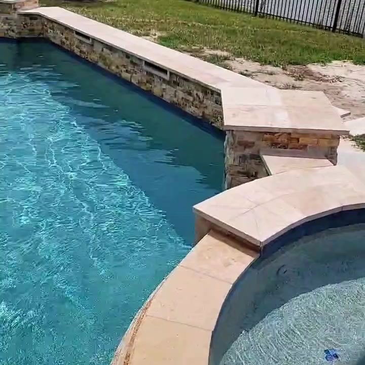 Stonescapes Caribbean Blue Mini... - Tristan's Pool Plaster