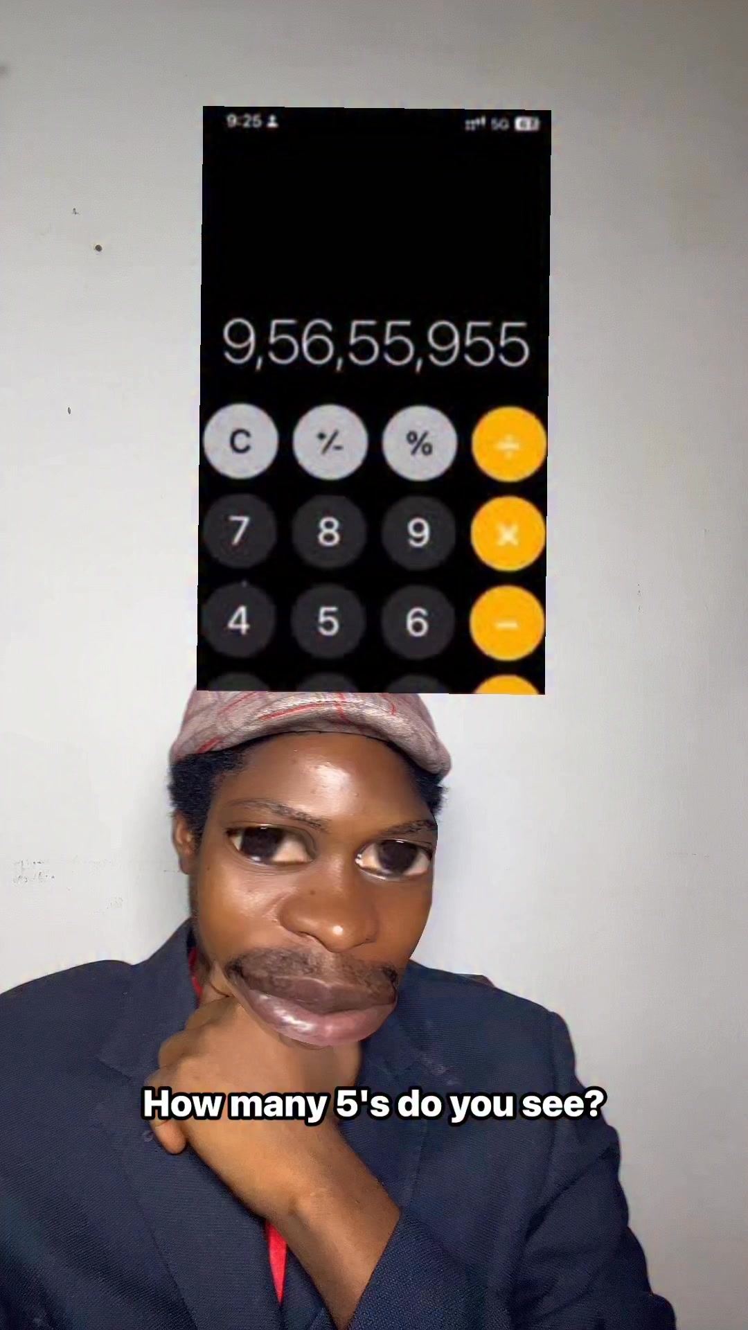 How many 5's do you see? #reelsfypシ #fypシ #goviral | Joseph Ogbomoide ...