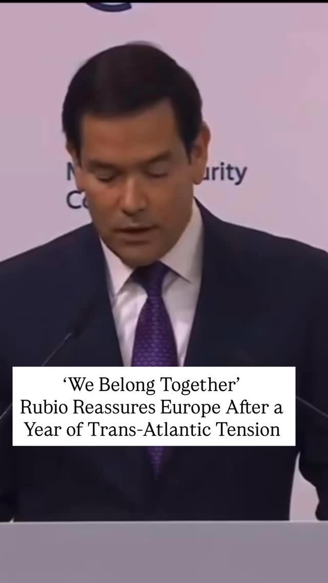 U.S. Secretary of State Marco Rubio drew a standing ovation at the ...