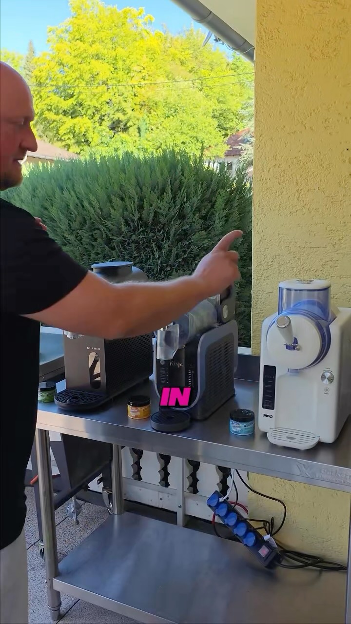 Slusheismaschinen Test Teil 1 #slush #slusheis #slushy | Movito