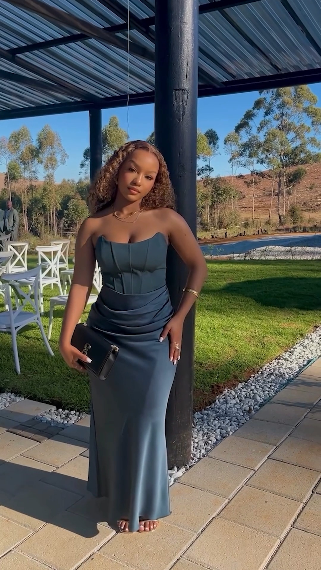 How gorgeous is @_keisha.mthimkhulu_ in the Isra Maxi Dress? , Discover one of our best-selling sale styles, available online and in-app. | Forever New South Africa