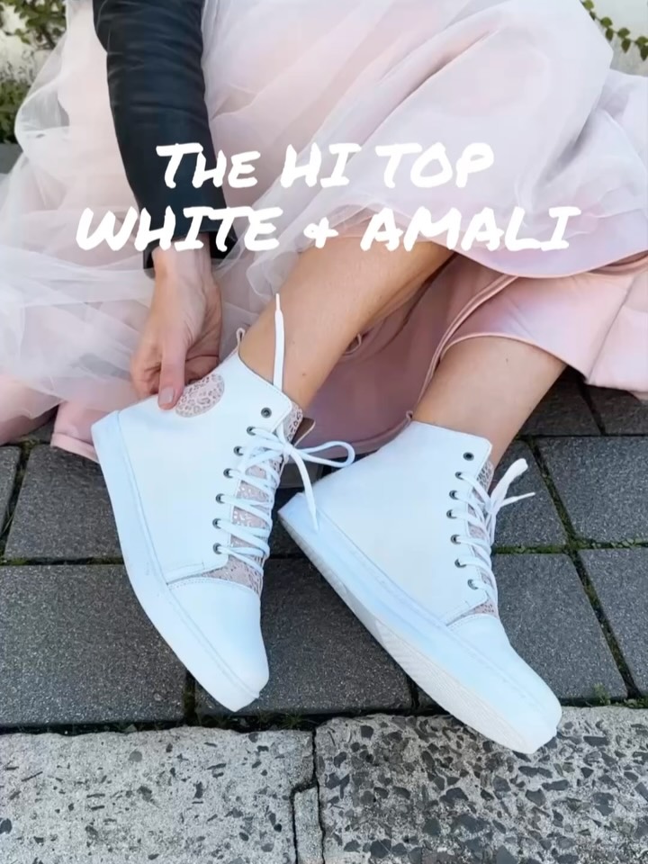 Blu Betty's hi-top sneaker has officially entered her main