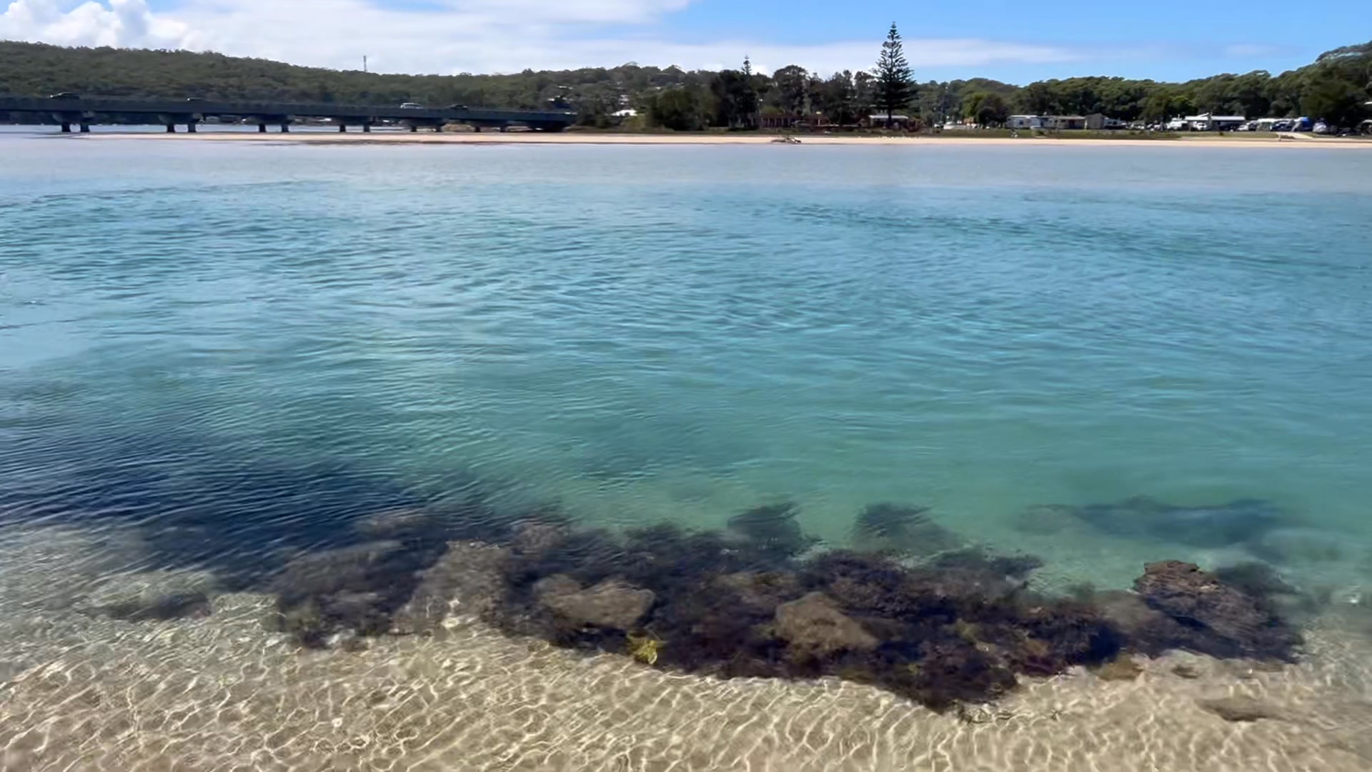 Burrill Lake looking beautiful today 🩵🌊 🫶🏼 #burrilllake #blueskies # ...