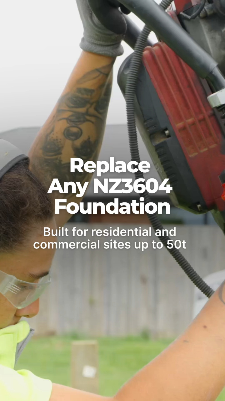 Ecopile is a driven micropile foundation system designed as an ...
