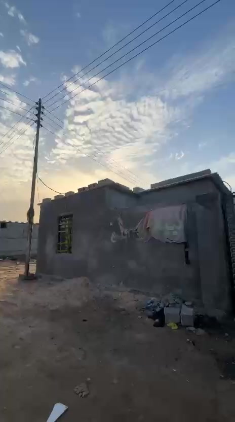 بيت البيع وقف سني مسجل اصولي المساحه 100 متر يحتوي البيت على قرف عدد 2 ...