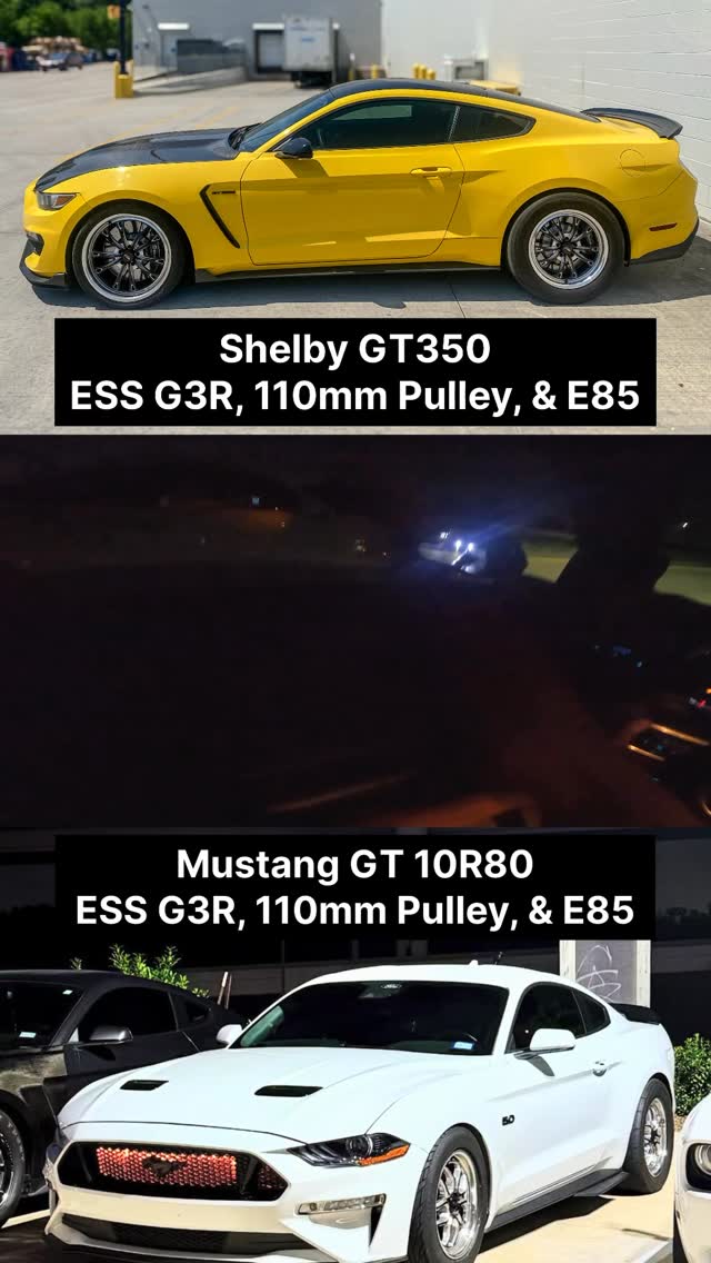 ESS “G3R” Supercharged Shelby GT350 🆚 ESS “G3R” Supercharged Mustang GT ...