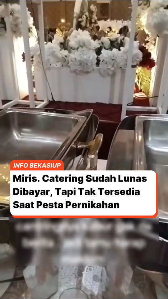 Resepsi pernikahan pada Sabtu (06/12/25) berubah kacau setelah diduga ...