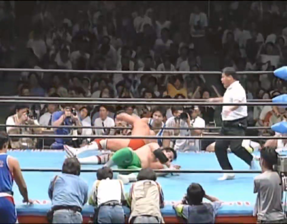 onthisday in 1991: Steve Williams and Terry Gordy vs Mitsuharu