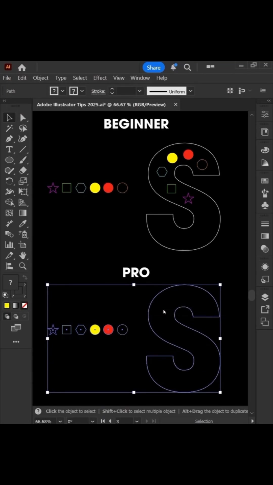 Use Scripts Fillinger to create Text Effects. Adobe Illustrator 2025 # ...