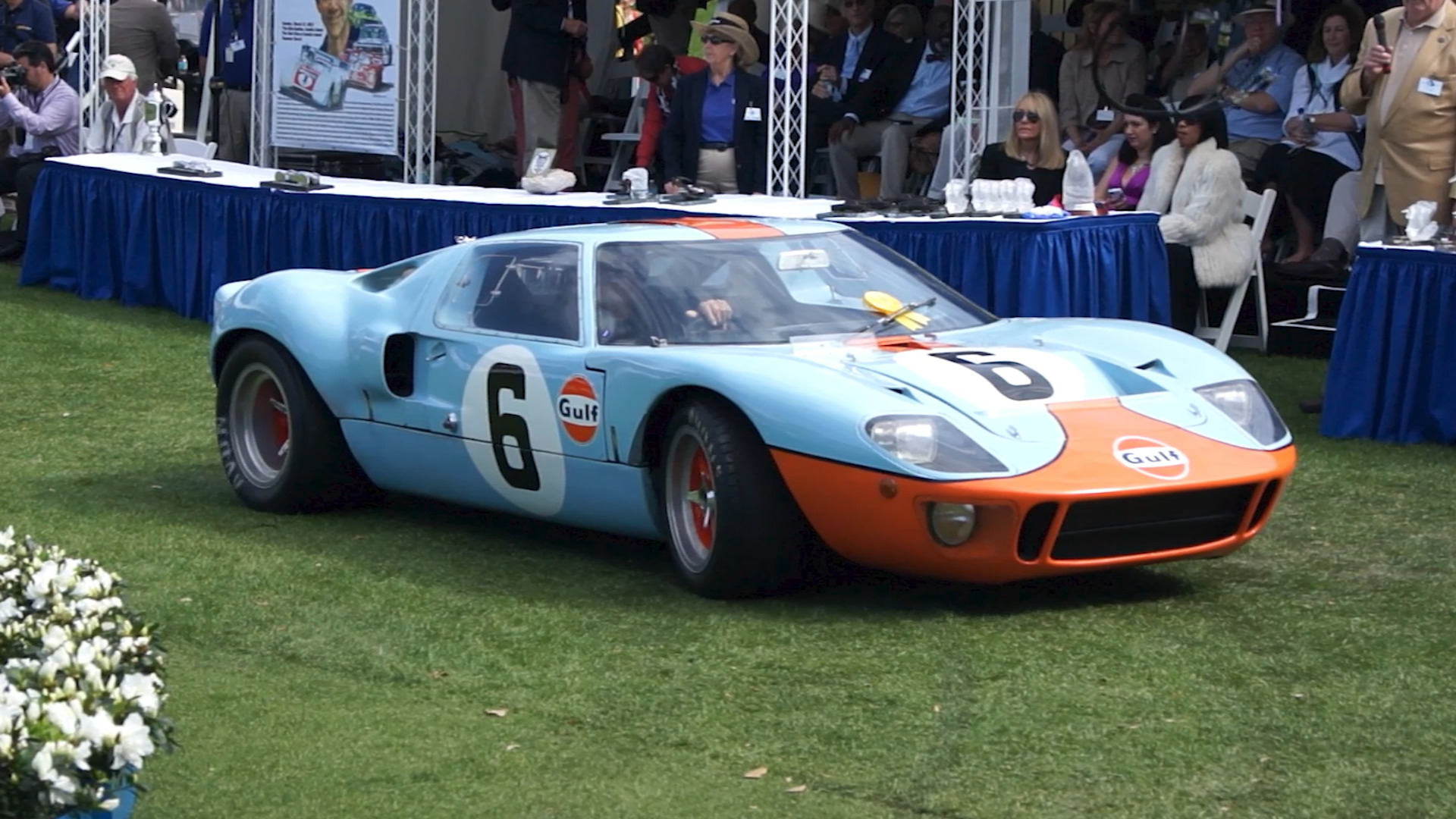 On this day in history March 22, 1969 the Ford GT40 driven by