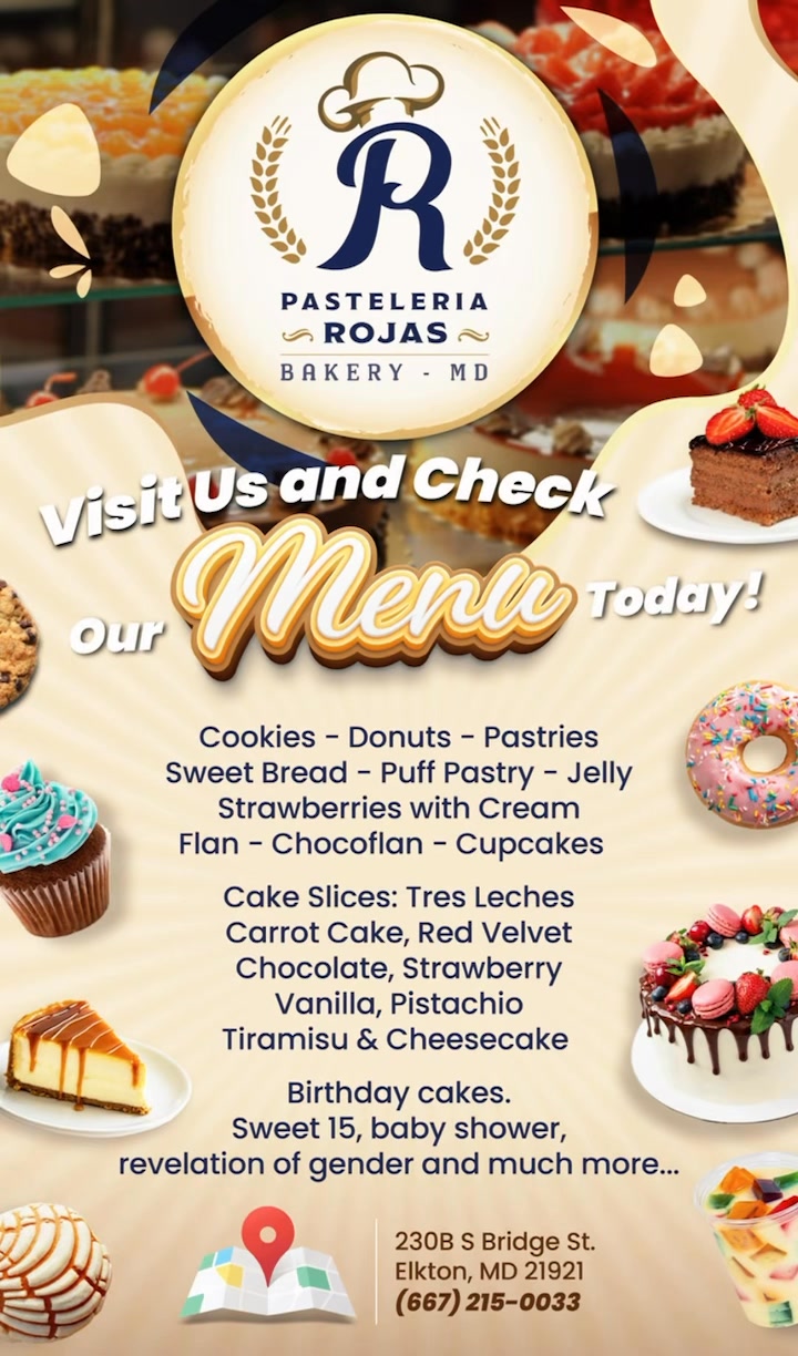 Pasteles Rojas | Wilmington DE