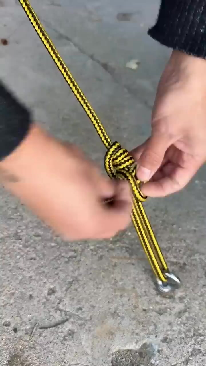 The Unbreakable Anti-Wind Knot Everyone Should Know #knot #interesting ...