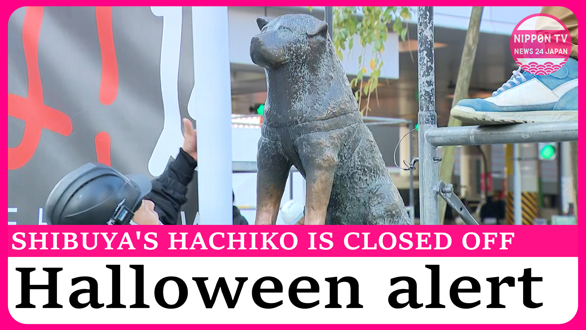 As Halloween approaches, Tokyo’s Shibuya Ward has once again sealed off ...