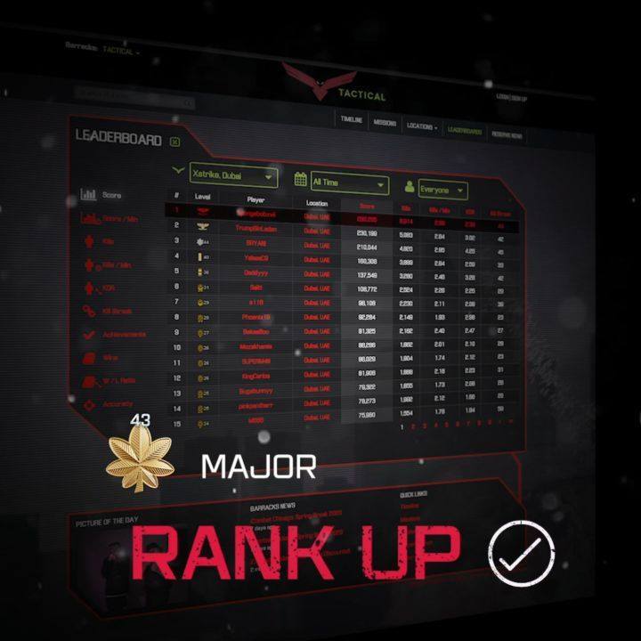 Battle Dominate Rank up Book your Xstrike session now on www.xstrike ...