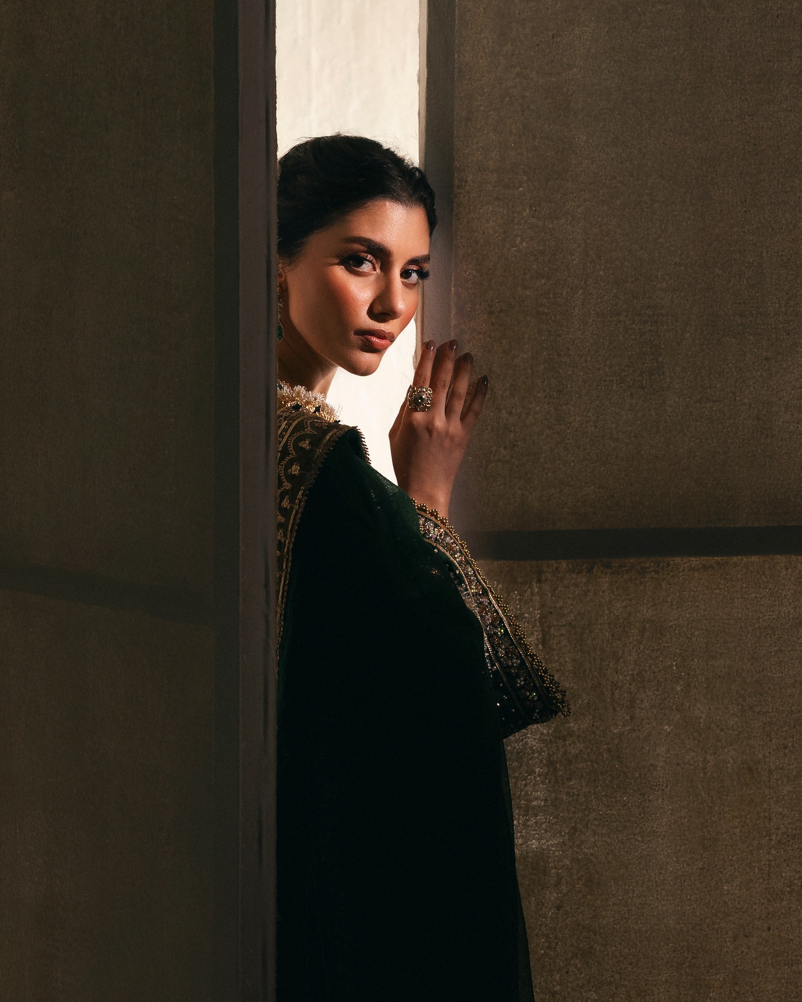 A timeless story, told through silk and stitch., [Afrozeh, coming soon] | Afrozeh