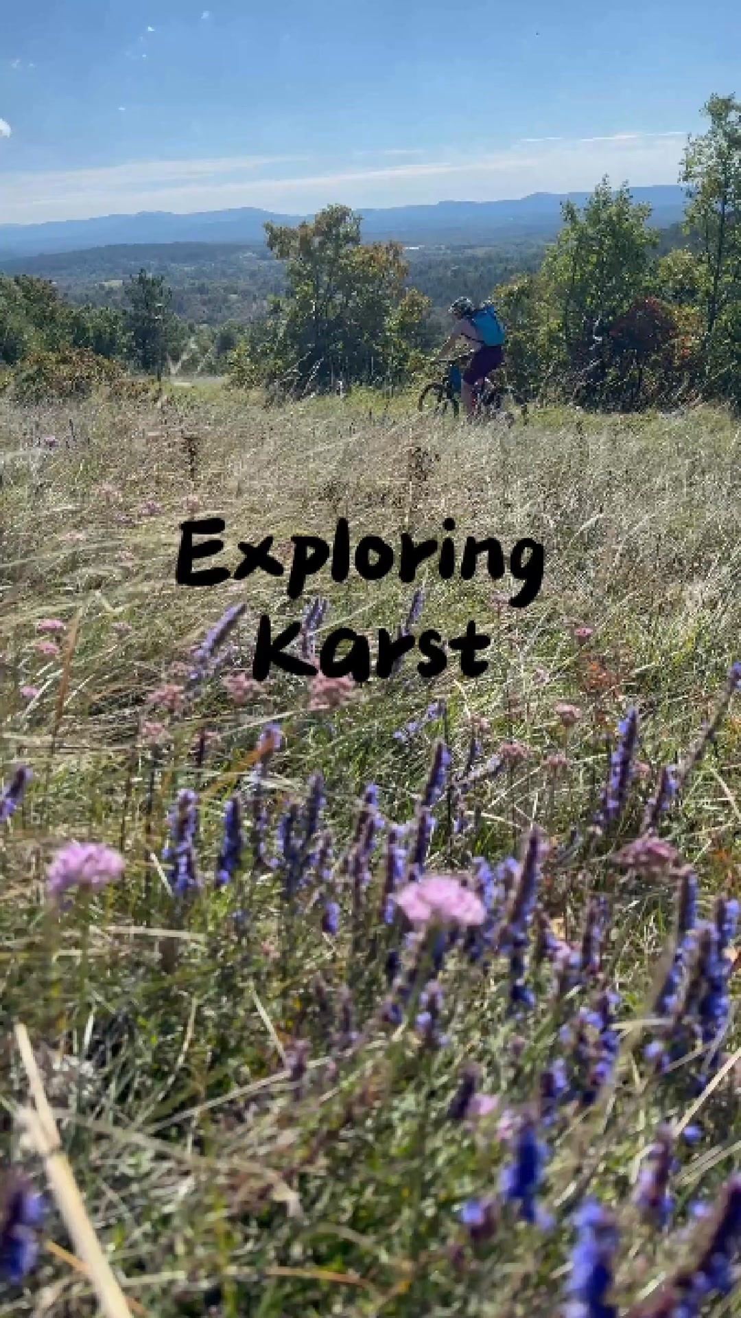 Sharp limestone ridges, hidden villages, and endless gravel and single ...