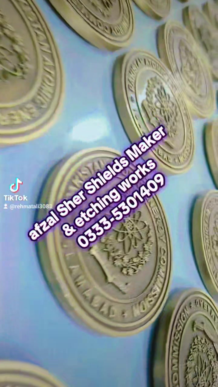 Afzal Sher Shield Maker | Rawalpindi