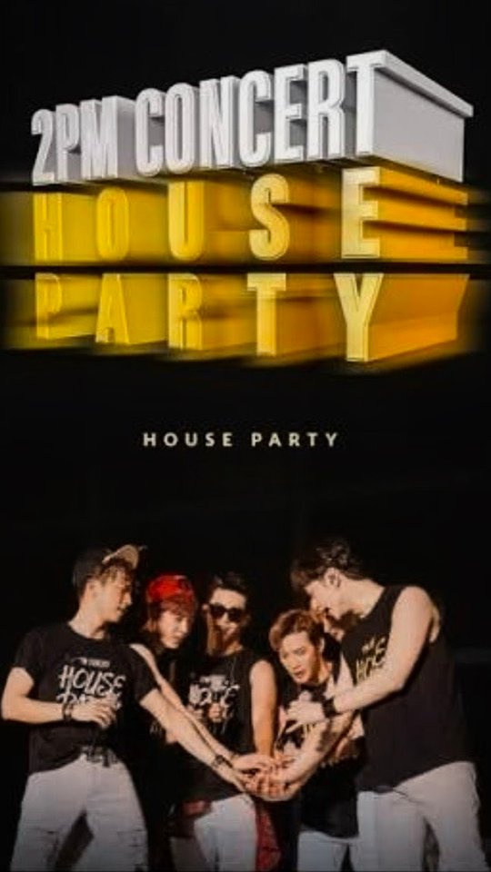 2PM CONCERT HOUSE PARTY DVD 本編のみ 2PM CONCERT HOUSE PARTY DVD