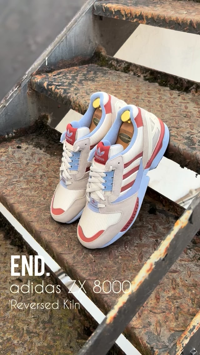 END. X adidas ZX 8000 'Reversed Kiln'🏺 Back on 2020, END. and
