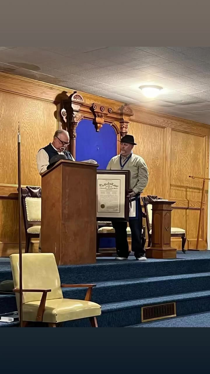 Wallace Masonic Lodge 279 held our installation this past Monday ...