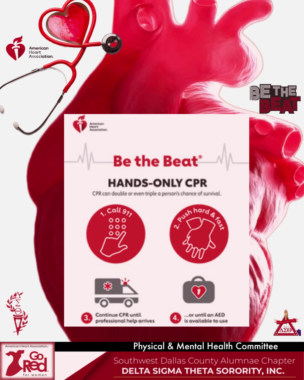 SWDCA Chapter’s Physical and Mental Health Committee presents Hands ...