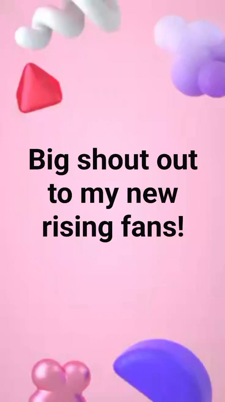 Big shout out to my new rising fans! Ansar Kareem, Sentu Roy, Marek ...